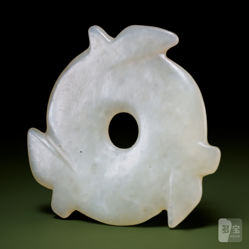 明 白玉璇玑佩